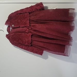 NWT Burgundy 2 piece Blue Beri Blvd Dresd